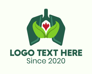 Health - Natural Lung Medication logo design