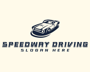 Driving - Automotive Car Driving logo design