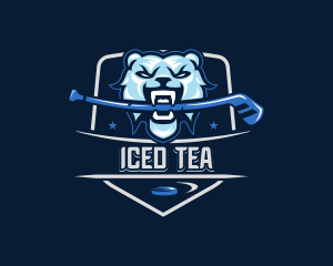 Bear Hockey Championship logo design