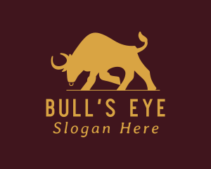 Bull Ranch Bullfighting logo design