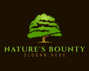 Organic Nature Tree logo design