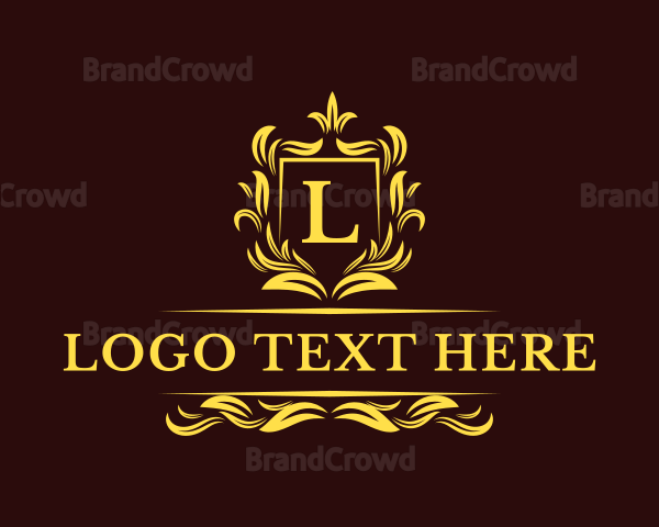 Elegant Premium Crest Logo