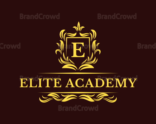 Elegant Premium Crest Logo
