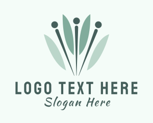 Healing - Natural Needle Acupuncture logo design