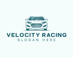 Car Race Automotive logo design