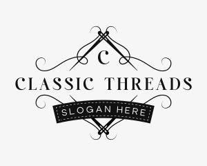 Needle Thread Clothing logo design