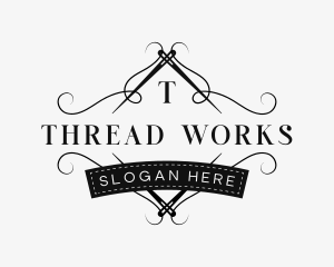 Thread - Needle Thread Clothing logo design