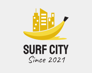 Banana City Tower  logo design