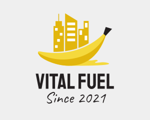 Nutritious - Banana City Tower logo design