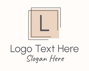 Square - Framing Business Square Letter logo design