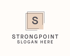 Simple - Framing Business Square Letter logo design
