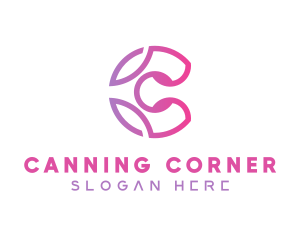 Modern Feminine C logo design