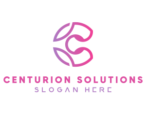 Modern Feminine C logo design