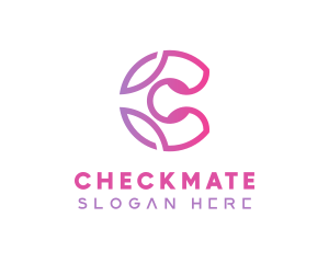 Modern Feminine C logo design