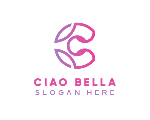 Modern Feminine C logo design