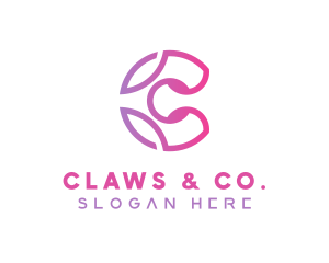 Modern Feminine C logo design