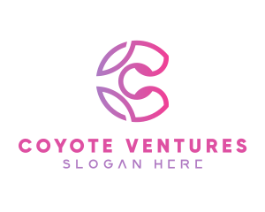 Modern Feminine C logo design