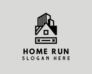 Home Building Property logo design