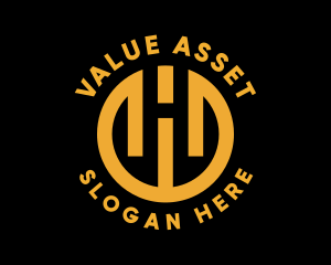 Gold Crypto Asset Management logo design