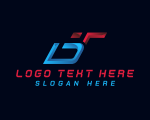 Monogram - Metallic Automotive Garage logo design