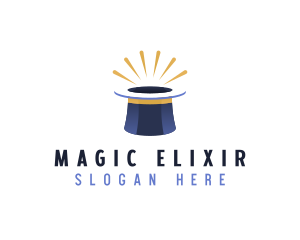 Magic Top Hat Apparel logo design