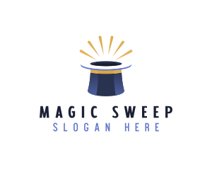 Magic Top Hat Apparel logo design