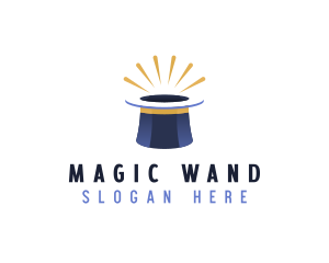 Magic Top Hat Apparel logo design