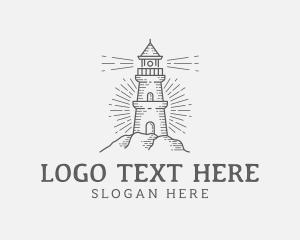 Sailor - Lighthouse Maritime Sailor logo design