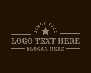 Rustic Western Star Logo