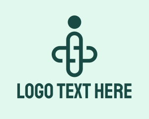 Emergency Care - Pharmaceutic Letter I logo design