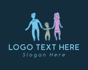 Father - Family Group Care logo design