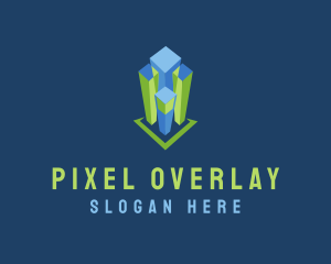 Overlay - Real Estate Building logo design