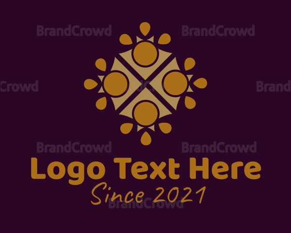 Gold Jewelry Lettermark Logo