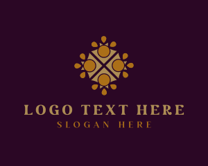 Tile - Abstract Ornament  Symbol logo design