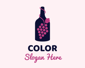 Tavern - Grape Wine Liquor logo design