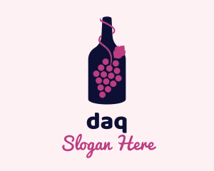 Pub - Grape Wine Liquor logo design