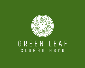 Natural Leaf Landscaping  logo design