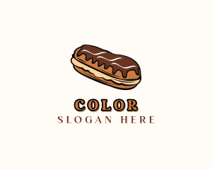 Chocolate Donut Dessert  Logo