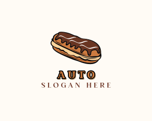 Chocolate Donut Dessert  Logo