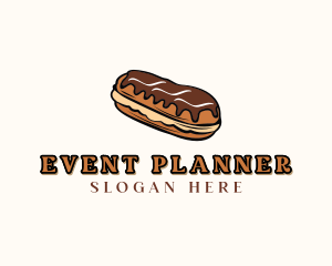 Chocolate Donut Dessert  Logo