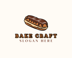 Chocolate Donut Dessert  logo design