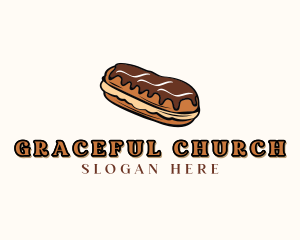 Baking - Chocolate Donut Dessert logo design