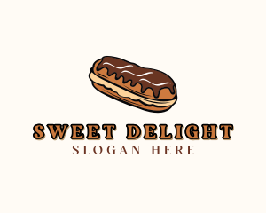 Chocolate Donut Dessert  logo design