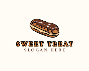 Chocolate Donut Dessert  logo design