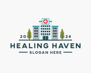 Hospital - Medical Hospital Building logo design