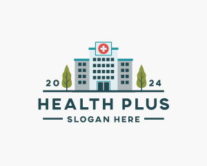 Hospital Clinic Building logo design