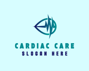 Cardiac - Medical Health Lifeline logo design