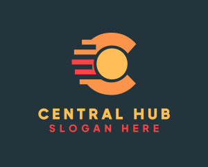 Central - Generic Core Letter C logo design