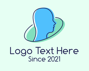 Head - Human Head Psychology logo design