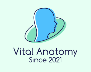 Anatomy - Human Head Psychology logo design